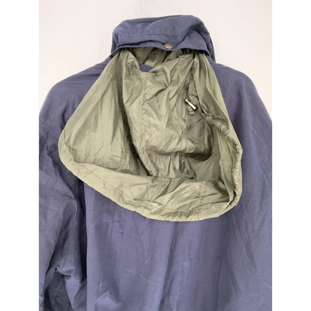 Pendleton Jacket Mens XL Navy 3M Thinsulate Hooded Insulated Zip Snap Pockets‎